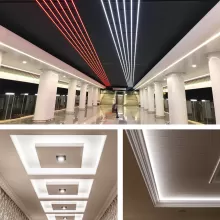 LED strip i långa installationer eller för indirekt belysning